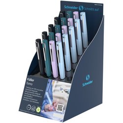 Füllhalter-Display Tomo farbig sortiert