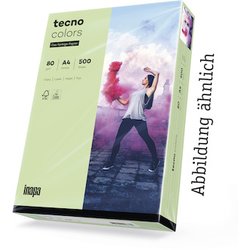 Kopierpapier Tecno Colors A4 160g mittelgrün