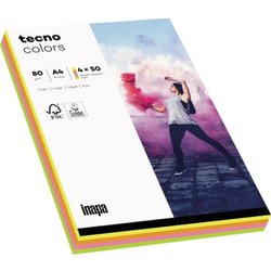 Kopierpapier Tecno Colors A4 MIX pastell