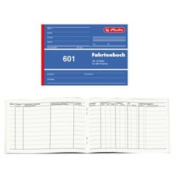 Fahrtenbuch A6 40 Blatt