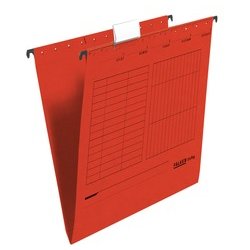 Hängemappe Karton A4 230g/m² rot