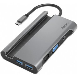 USB-C-Multiport, 7 Ports, 3x USB-A