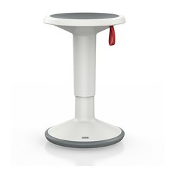 Hocker upis1, hˆhenverstellbar, grau/wei