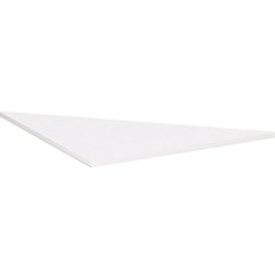 Verkettungsplatte, 90∞ 800x800x1132 weiﬂ