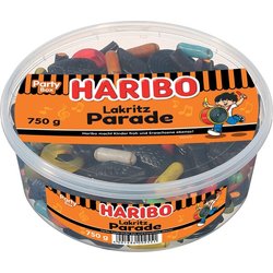 HARIBO Lakritz-Parade 1 KG Party Box