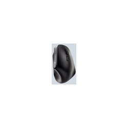 Ergonomische Mouse MW 4500, kabello schwarz, 6 Tasten, f. Rechtshänder
