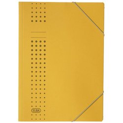 Eckspannermappe Karton 320g A4 gelb