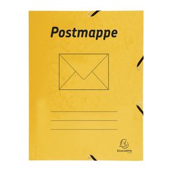 Postmappe Exacompta 55549B Colorspan-Karton gelb