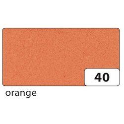 Moosgummi Folia 231040 2mm 20x29cm 10Bg orange