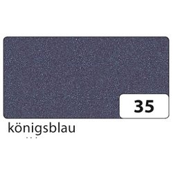 Moosgummi 2mm 29x40cm 5Bg königsblau