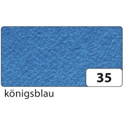 Bastelfilz 150g 20x30cm 10Bl königsblau