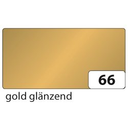 Tonpapier Folia 6466 130g A4 100Bl gold glanz