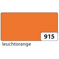 Plakatkarton Folia 65915 380g 48x68cm leucht-orange