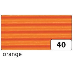 Wellpappe 50x70cm 10Bg orange