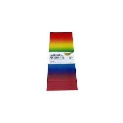 Regenbogen-Transparentpapier Folia 77084 100g 22x51cm 25Bg