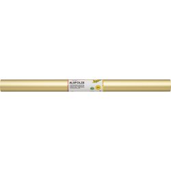 Alufolie 05x10m gold/gold matt