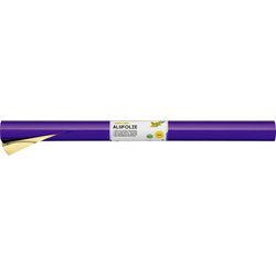 Alufolie 05x10m violett/gold