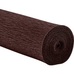 Gärtnerkrepp 50cmx250cm schokobraun
