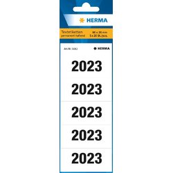 Jahreszahlen 2023 Herma 1683 weiß 60x26mm 100 Stk.