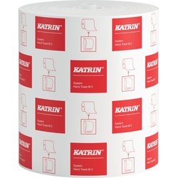 KATRIN System-Handtuchrolle 2-lagig 21cmx160m hochweiß PA=6Rollen