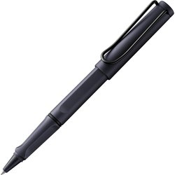 Tintenroller Lamy Safari steel black  T10 blau