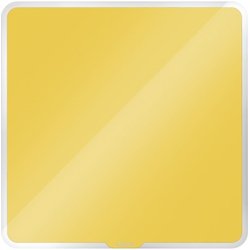 Desktop-Notizboard 450x450 mm gelb