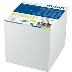 Notiz-Klotz Milan 275 weiß