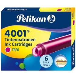 Tintenpatrone Pelikan 321075 TP/6 pink 6St