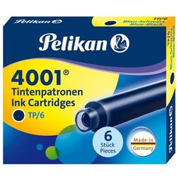 Tintenpatrone Pelikan 301184 TP/6 blau-schwarz 6St
