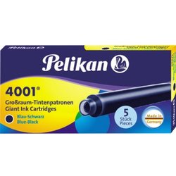 Tintenpatrone Pelikan 310607 GTP/5 blau-schwarz 5St