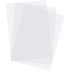 Deckblätter transparent transparent matt 0,20mm