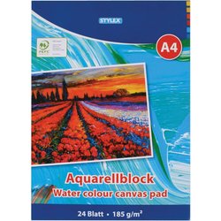 Aquarellblock DIN A4 24Blatt 185g