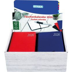 Taschenkalender 70x110 mm 1Woche/2Seiten