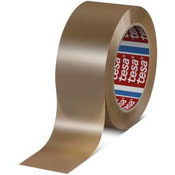 PET-Packband recycelt 66 m / 50 mm braun