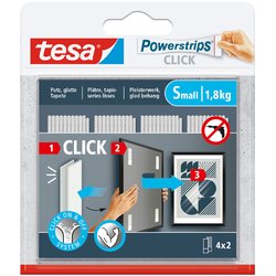 Powerstrip Click Gr. S 60 x 20 mm Haftkraft 1,8 kg