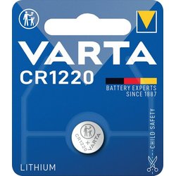 Knopfzellen-Batterie Varta CR1220 Lithium 3V 35mAh