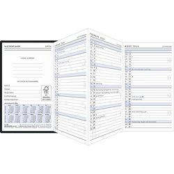 Taschenkalender 95x160mm 1Monat/1Seite