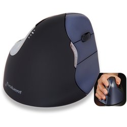 Die ergonomische Maus Evoluent4 Wireless für Rechtshänder ist
