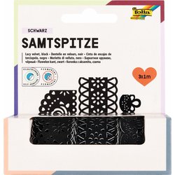 Samtbordüre Folklore selbstklebend 1m 3er