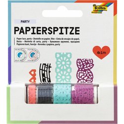 Papierbordüre Fantasy selbstklebend 1m 4er