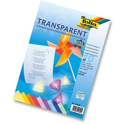 Transparentpapier Folia 87409 115g A4 10Bl sortiert