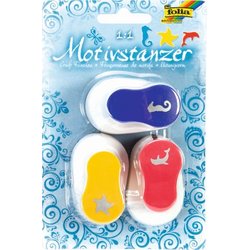 Motivstanzer Seetiere 3er Set