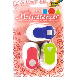 Motivstanzer Geometrisch 3er Set