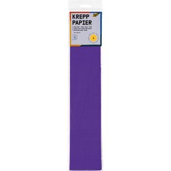 Feinkrepp 50cmx250cm violett