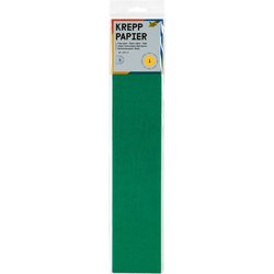 Feinkrepp 50cmx250cm moosgrün