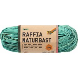 Raffia Naturbast 50g mint
