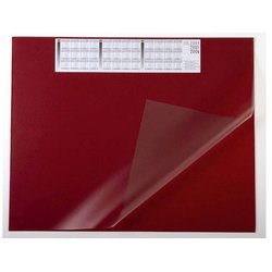 Büroring Schreibunterlage rot, 65x52cm
