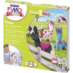 Modelliermasse Set Fimo kids form&play Pony