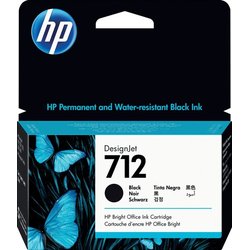 Tintenpatrone HP #712 3ED70A für Designjet 38ml schwarz