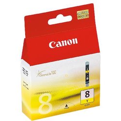 InkJet-Patrone Canon CLI-8Y 13ml ca.400S. yellow